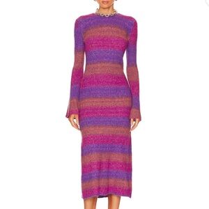 Simon Miller Axon Dress in Distorted Stripe brand new with tags never worn XS